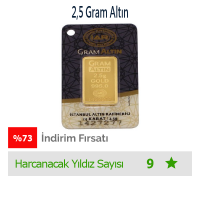 2,5 GR 24 AYAR GRAM KÜLÇE ALTIN